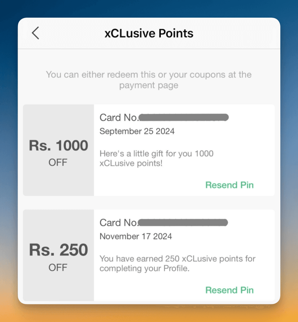 point based loyalty program
