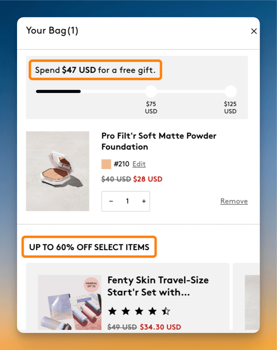 cross selling checkout add-on