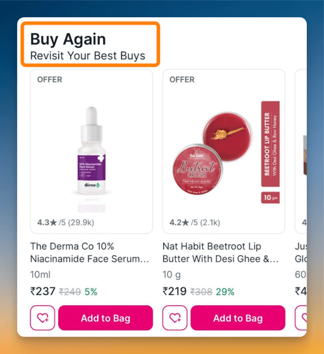 cross selling post purchase