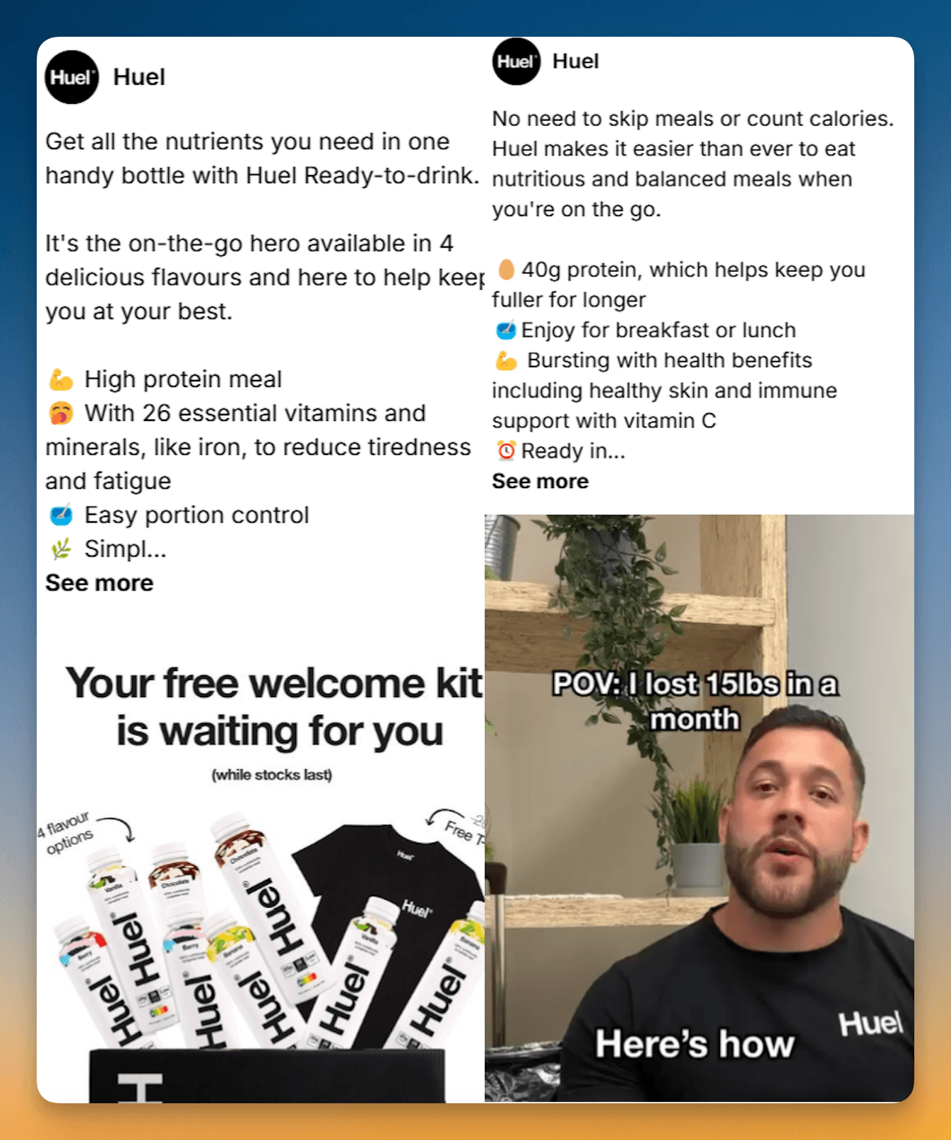 huel ads